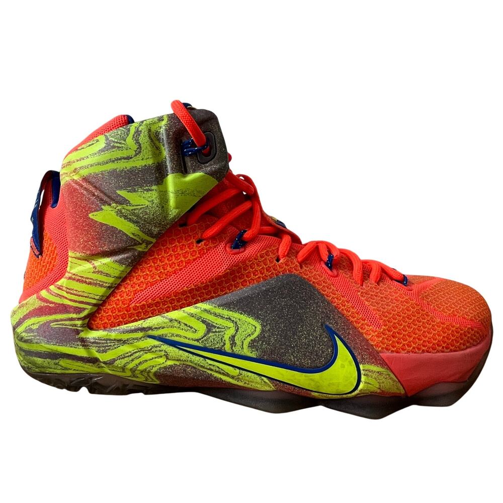 Nike Lebron 12 Six Meridians 684593-870 Sneakers Men's US 10